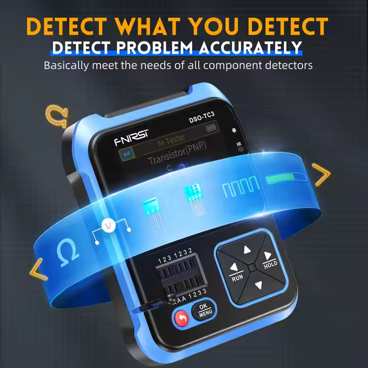 Fnirsi Digital Oscilloscope Handheld - FNIRSI DSO-TC3 Mini Osiloskop Digital Genggam
