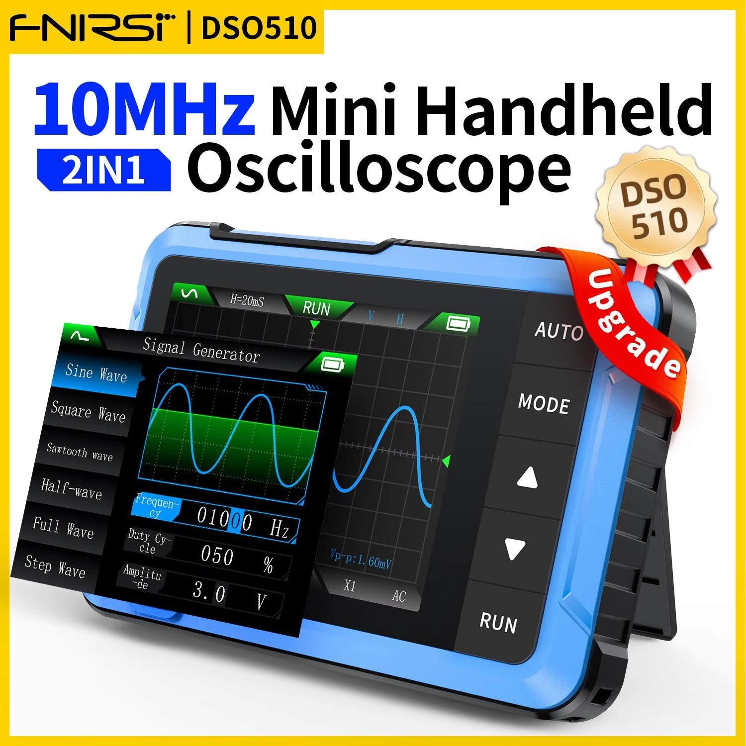 Fnirsi Digital Oscilloscope Handheld - FNIRSI DSO510 DSO152 DSO153 osiloskop Digital