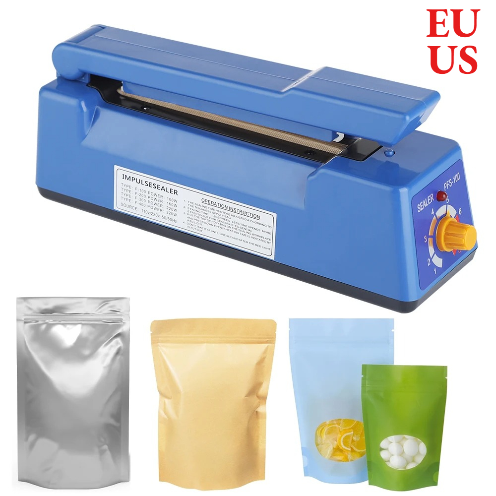 Plastic Bag Impulse Heat Sealer - Mesin Penyegel Plastik Elektrik, Penyegel Panas