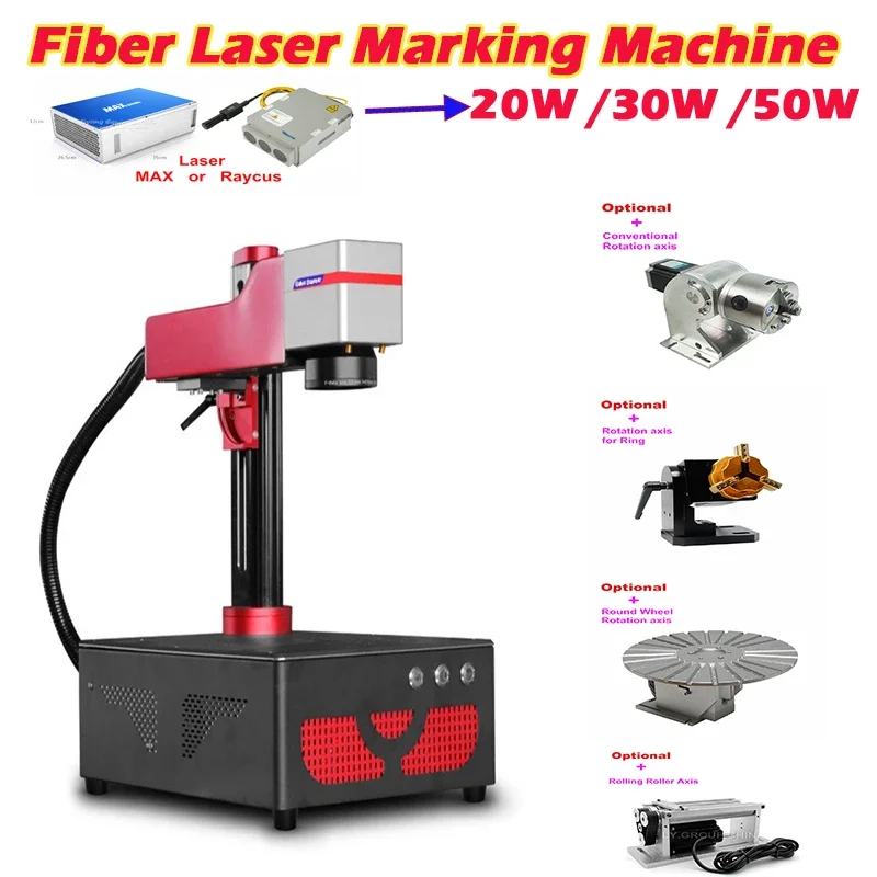 Fiber Laser Marking Machine 30W - Mesin Coding Raycus Max 20W 30W
