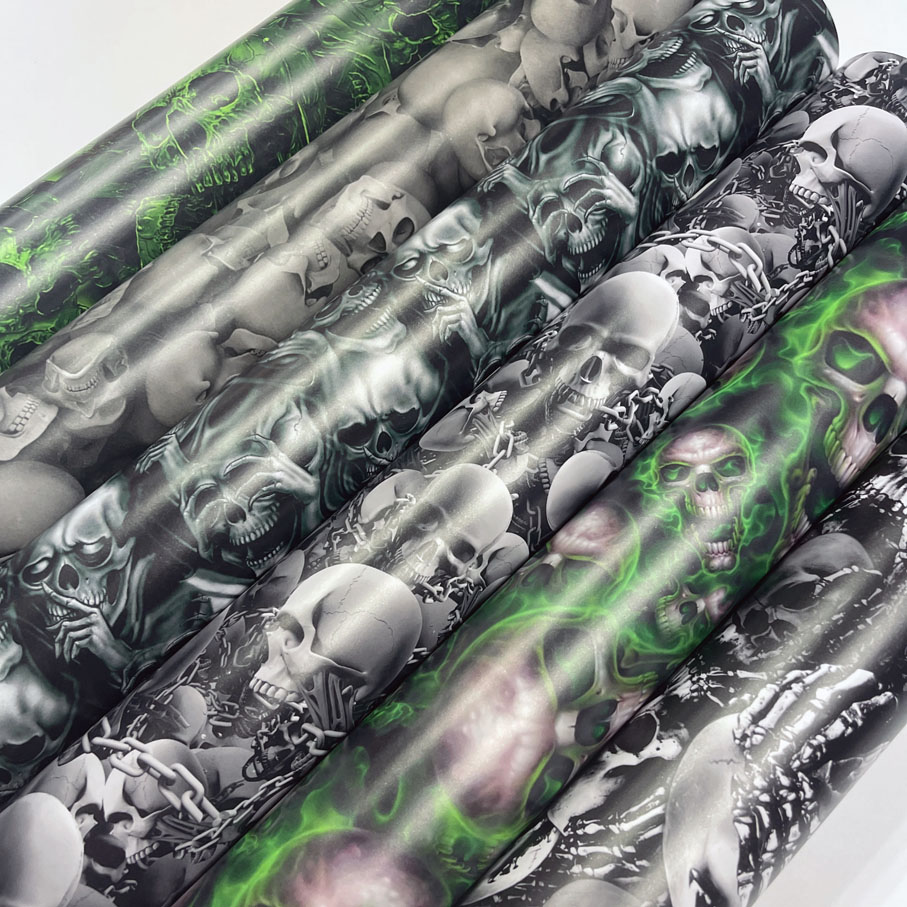 Stiker Grafiti Tengkorak Baru  - Air Bubble Wrap Roll Packaging ulasan dan harga