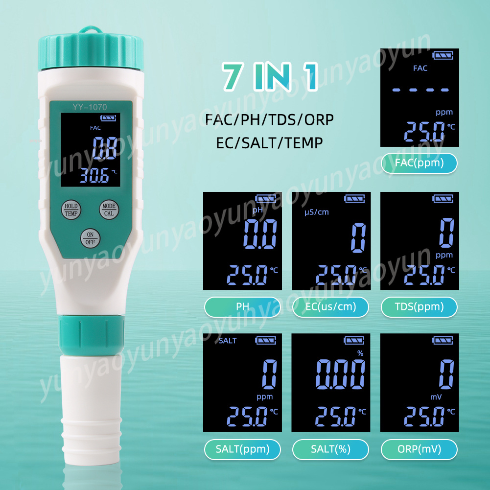 Penguji Kualitas Air Digital 7 - Ph Meter Digital Water Tester ulasan dan harga
