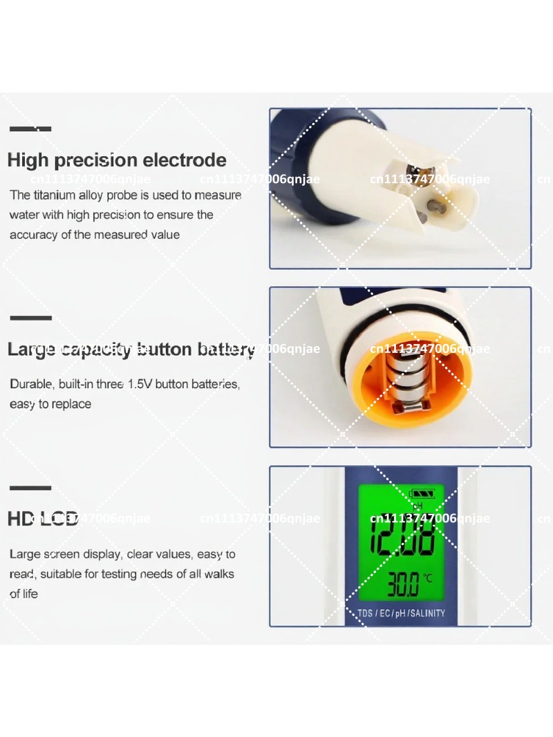 Alat Penguji Kualitas Air Digi - Ph Meter Digital Water Tester ulasan dan harga
