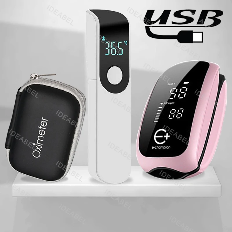 Tali Oksimeter Medis Isi Ulang - Pulse Oximeter Fingertip Rechargeable ulasan dan harga
