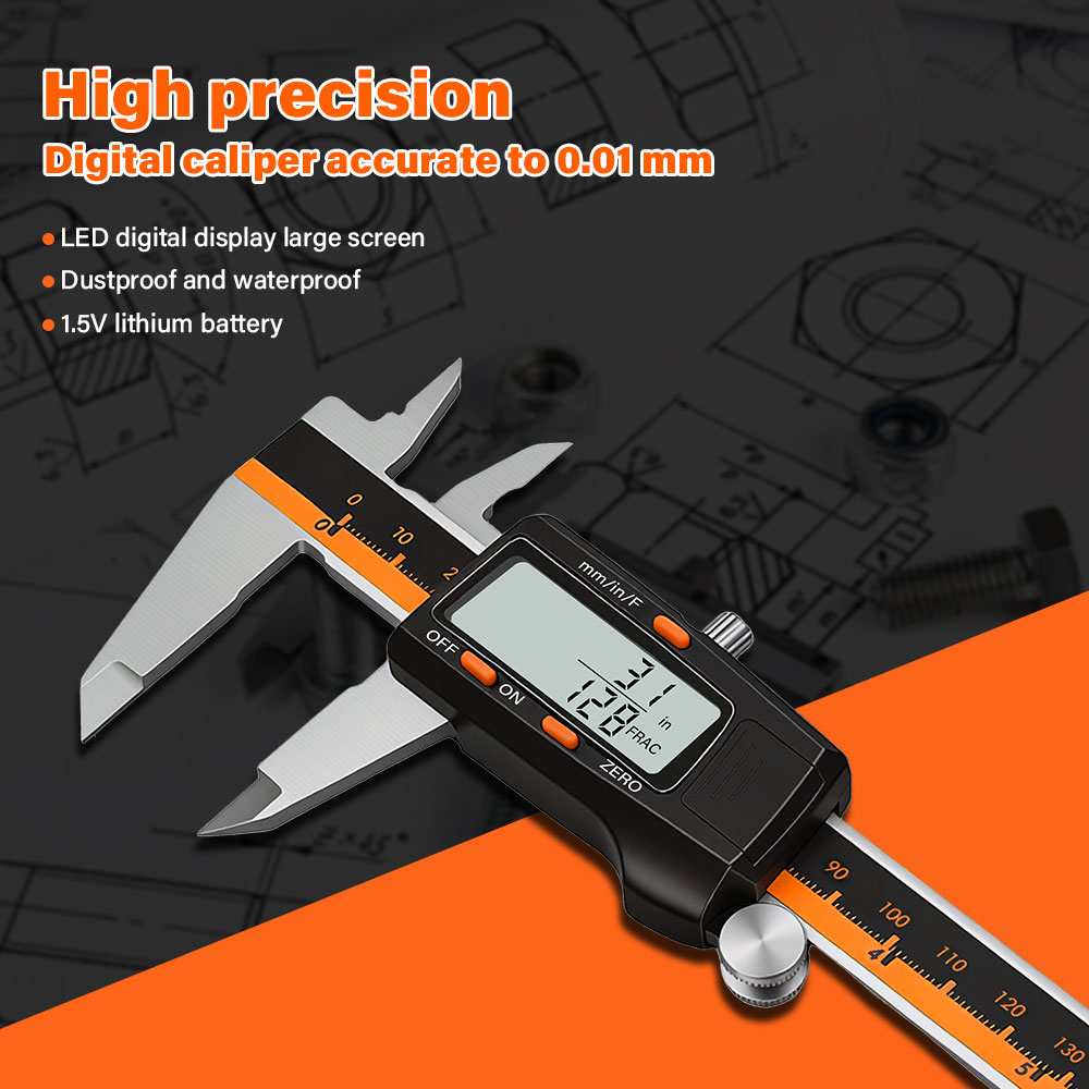 Caliper Digital Stainless Stee - Digital Caliper 150Mm Stainless Steel ulasan dan harga
