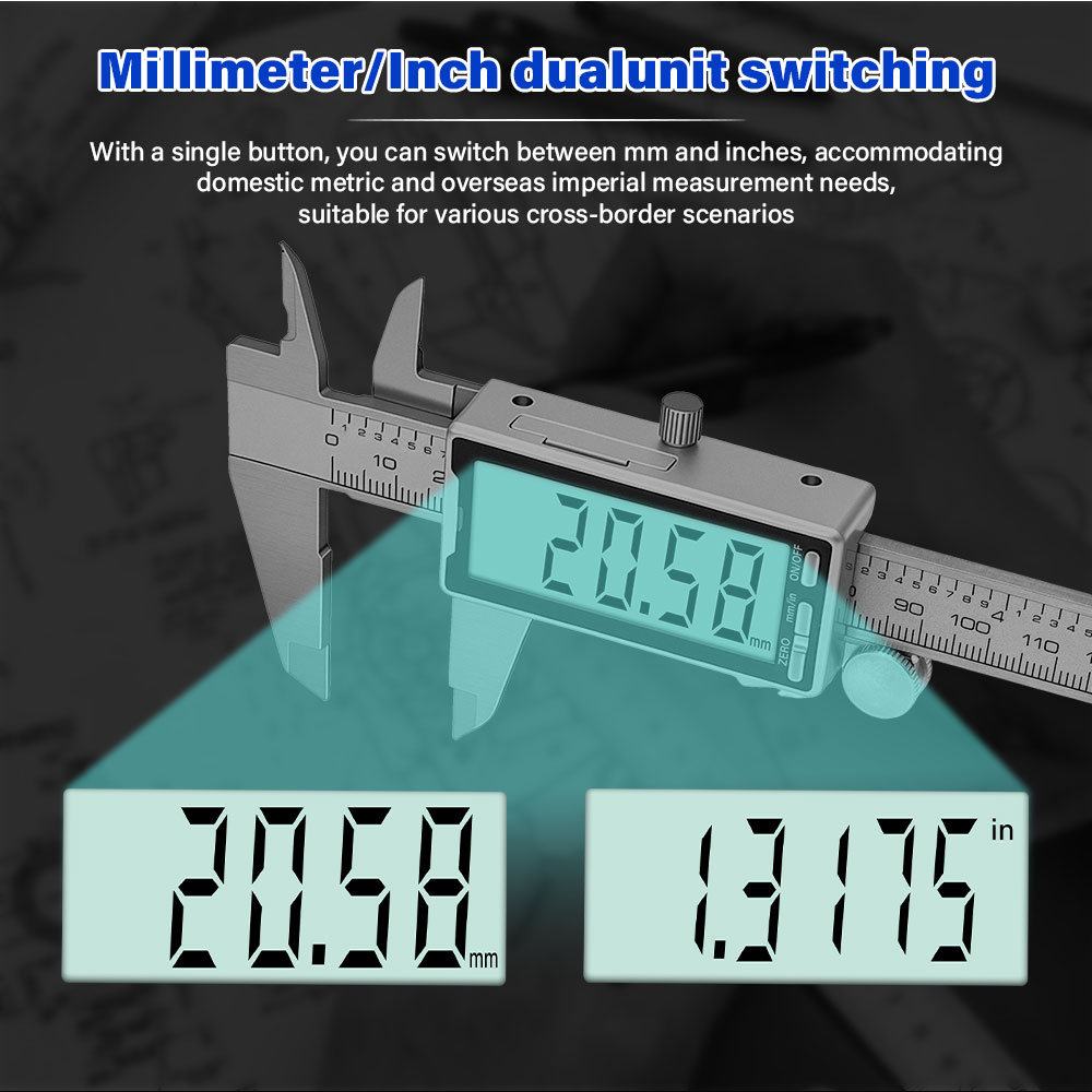 Alat Ukur Digital Vernier Cali - Digital Caliper 150Mm Stainless Steel ulasan dan harga