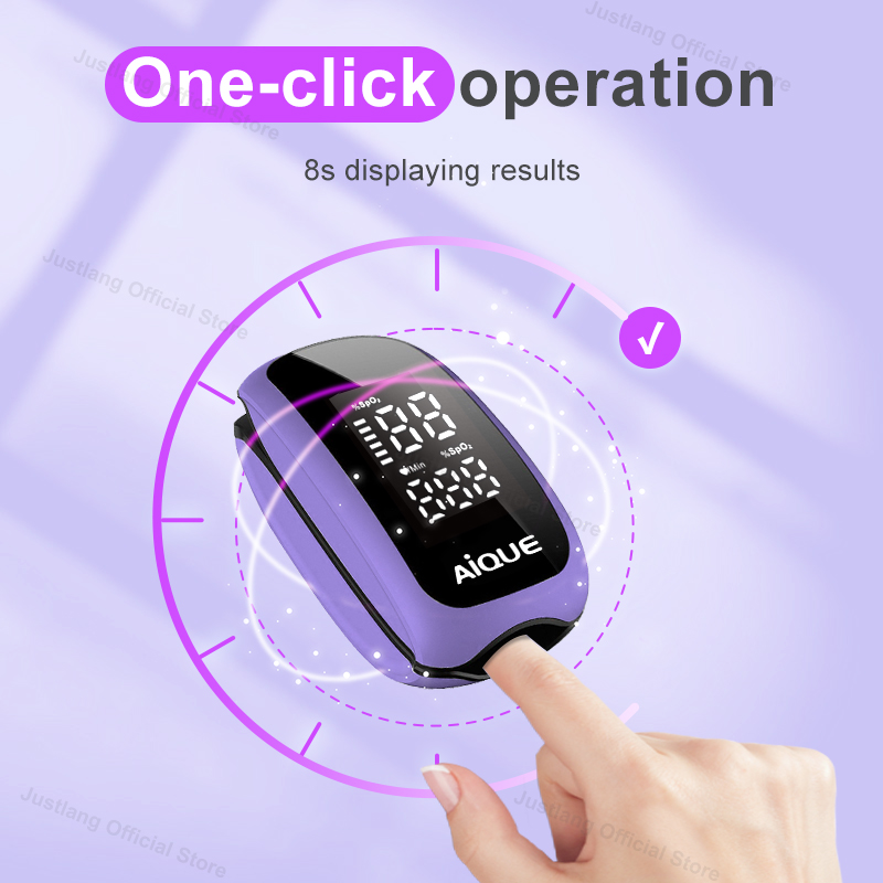 AiQUE Oksimeter Denyut Jari Di - Pulse Oximeter Fingertip Rechargeable ulasan dan harga