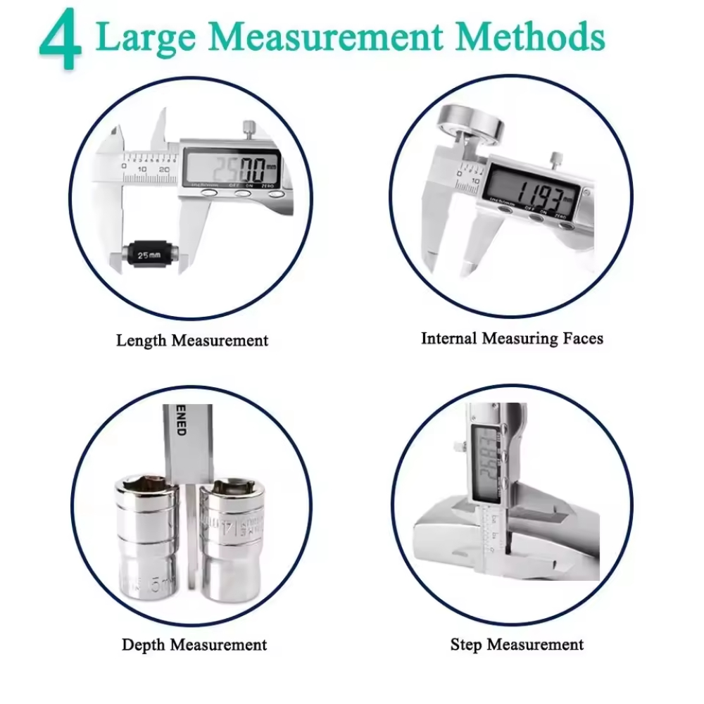 Alat Presisi Kaliper Vernier E - Digital Caliper 150Mm Stainless Steel ulasan dan harga