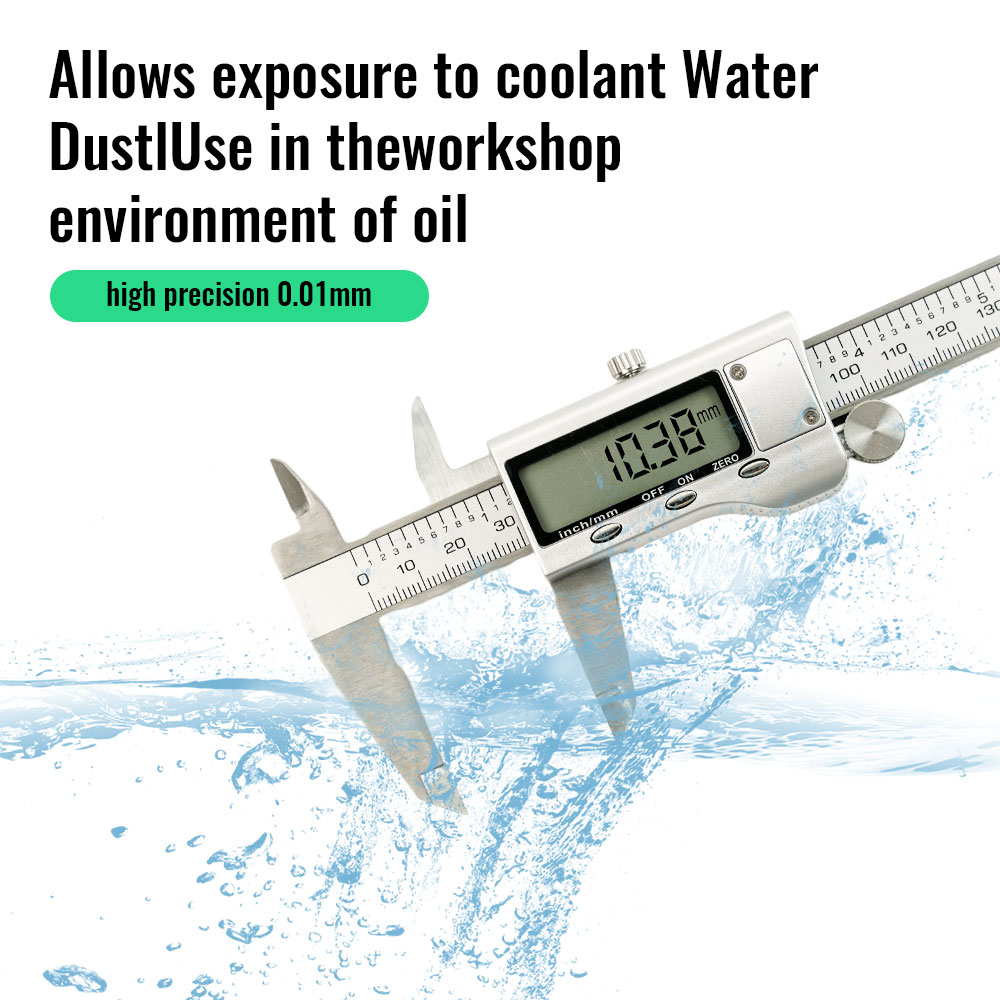 Alat Ukur Mikrometer Logam Dig - Digital Caliper 150Mm Stainless Steel ulasan dan harga