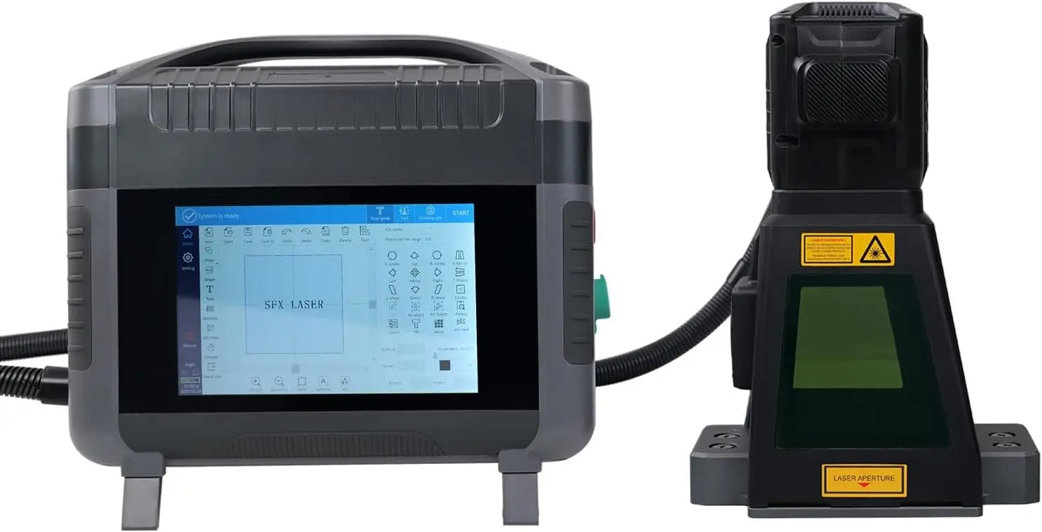 Mesin Pengukir Laser Serat 30W - Fiber Laser Marking Machine 30W ulasan dan harga